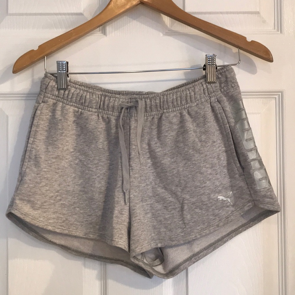 PUMA french terry running shorts